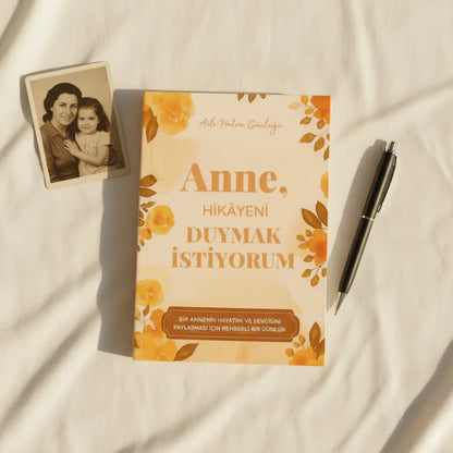 Kalpten Sayfalar™ Anne/Baba Anı Günlüğü - Kalpten Kalbe Miras
