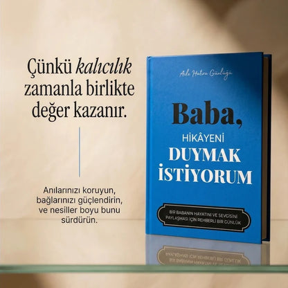 Kalpten Sayfalar™ Anne/Baba Anı Günlüğü - Kalpten Kalbe Miras
