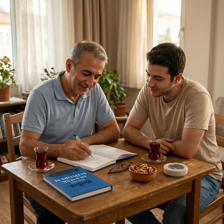 Kalpten Sayfalar™ Anne/Baba Anı Günlüğü - Kalpten Kalbe Miras