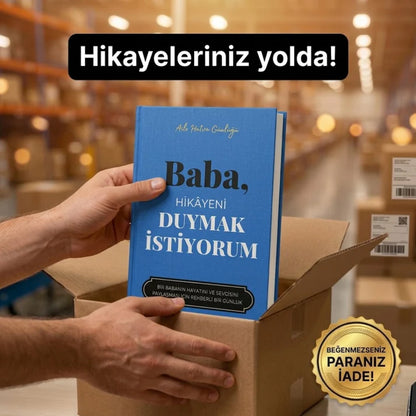 Kalpten Sayfalar™ Anne/Baba Anı Günlüğü - Kalpten Kalbe Miras